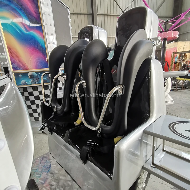 New Amusement Park Rides - 360 Degree Rotation Space Plane