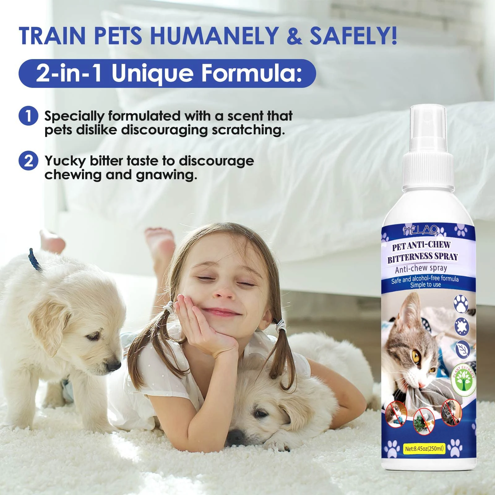 Oem Cat Deterrent Spray Indoor And Outdoor Pet Repellent Spray