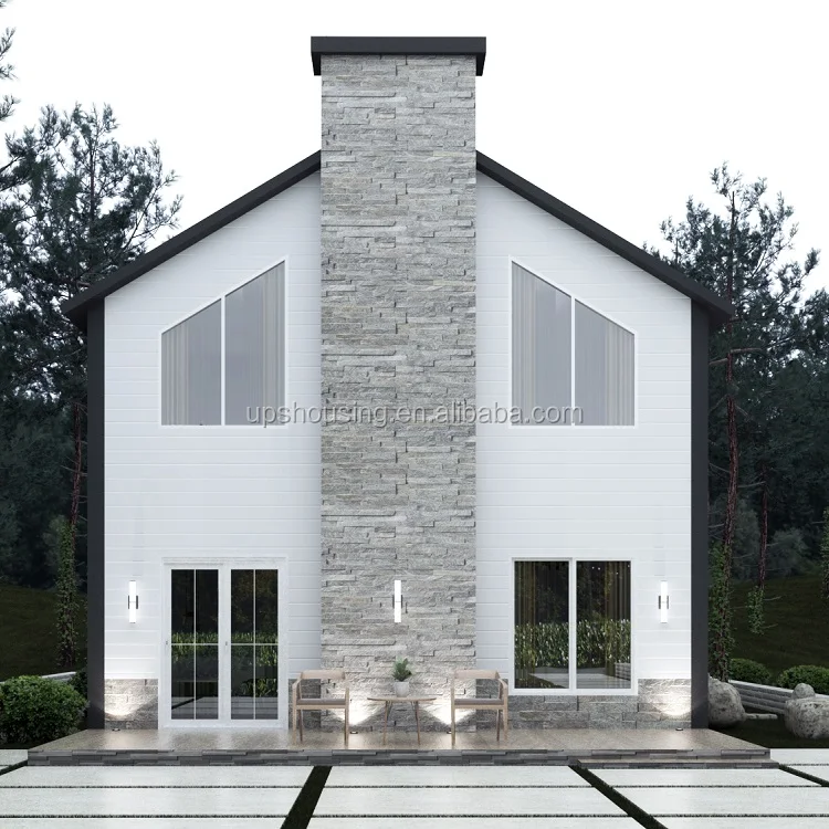 New Design Ready-Made Modular Cement Housing for Family Use Featuring Sandwich Panel Construction for Apartment Projects