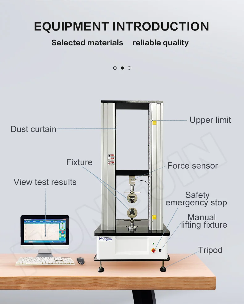 High Strength Tensile Compression Tear Testing Machine Universal ...