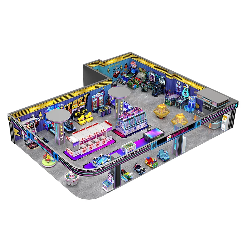 Playground Project Coin Operated Arcade Machine Racing Shooting Claw Boxing Air Hockey Table Amusement Game