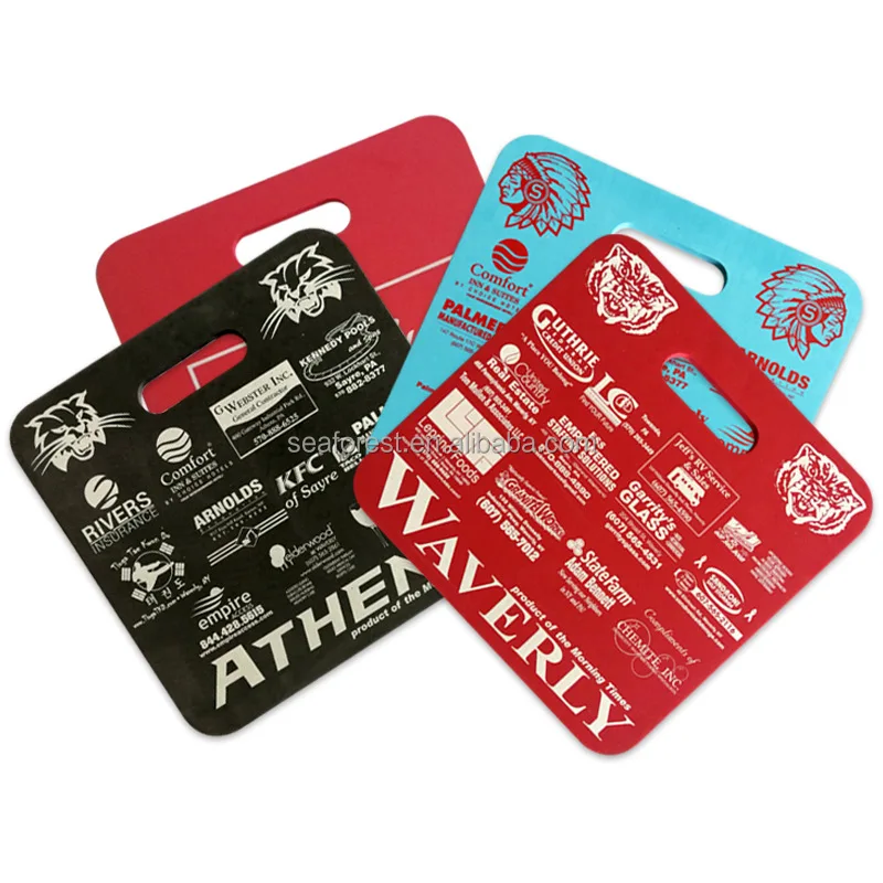 Custom Sublimation Memory Eva Foam Kneeling Pads Outdoor Waterproof