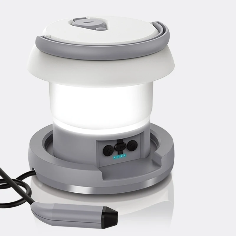 Collapsible Water Tank Sprayer with Flash Light Portable Bidet Traveller Mini Toilet Bidet