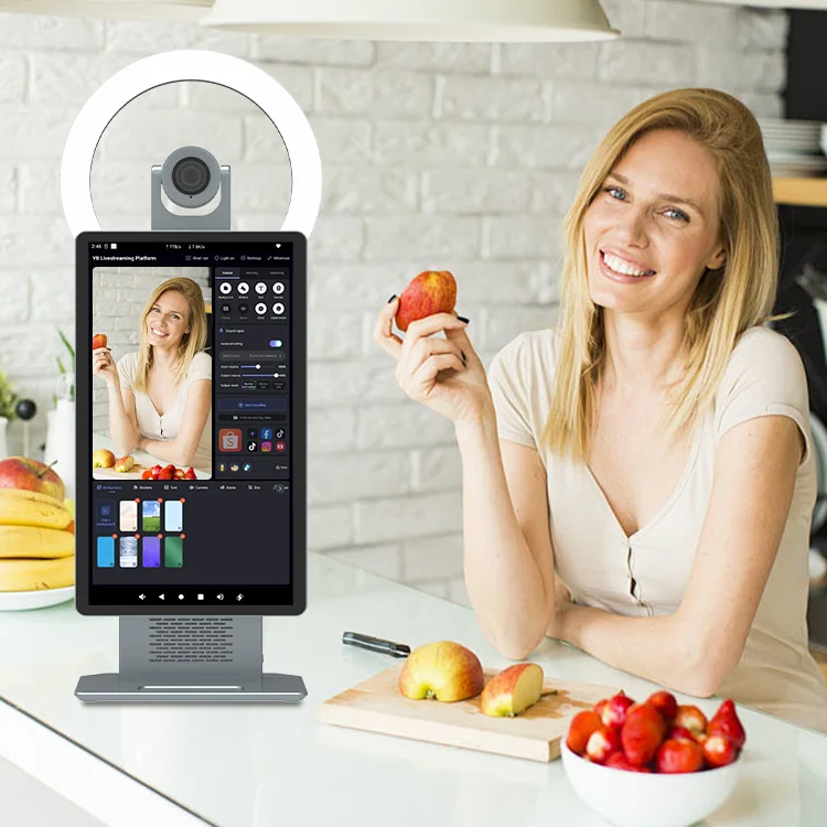 All-in-One Livestreaming Broadcast Machine with 50MP Camera for