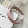colorful Pink silk hair band