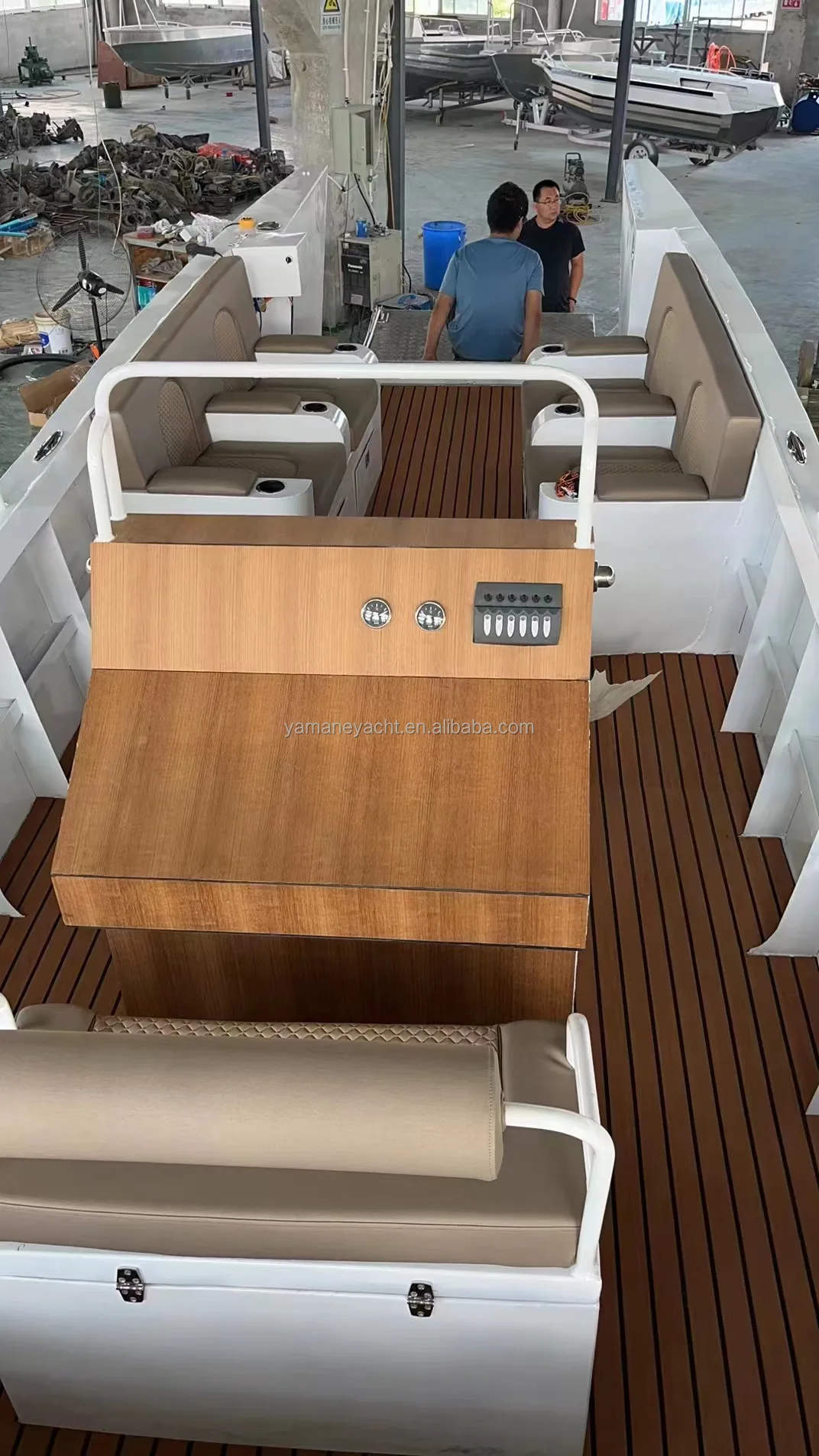 YAMANE 7M 23ft Aluminum Offshore Center Console Landing Craft Transport ...