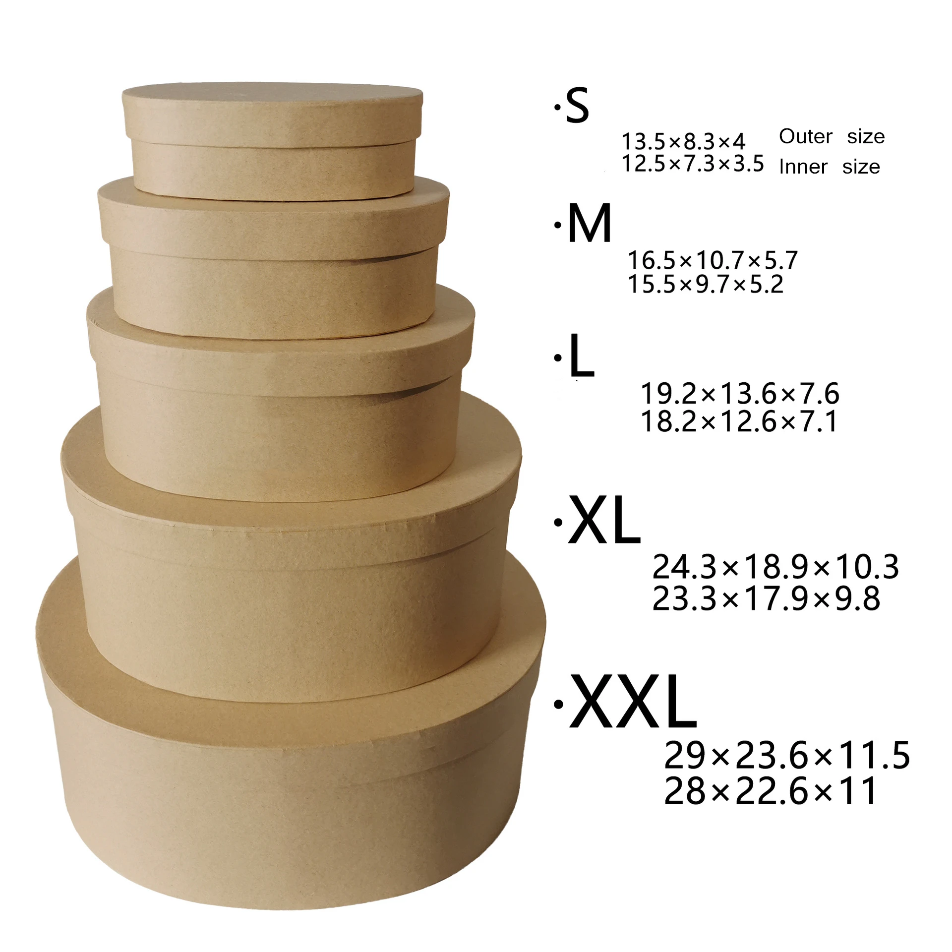 Custom Size Logo Recycle Kraft Paper Hard Packaging Soap Gift Box With