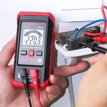 HT123 Digital Multimeter - Automatic Digital Multimeter - Smart Measurement - Electrical Tester Voltmeter Multimeter - Auto-Ranging Voltmeter Non-Contact Voltage Tester - Foto 8