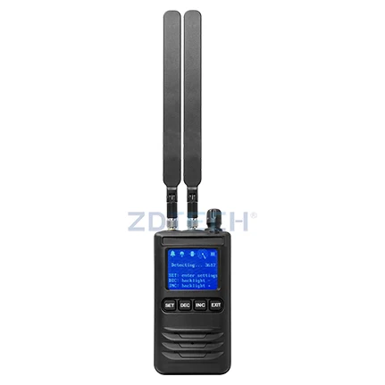 400-6000MHz Portable Handheld Uav Detector 1000-3000m for 2.4G 5.8g Drone Detector System Early Warning Smaller &longer Distance