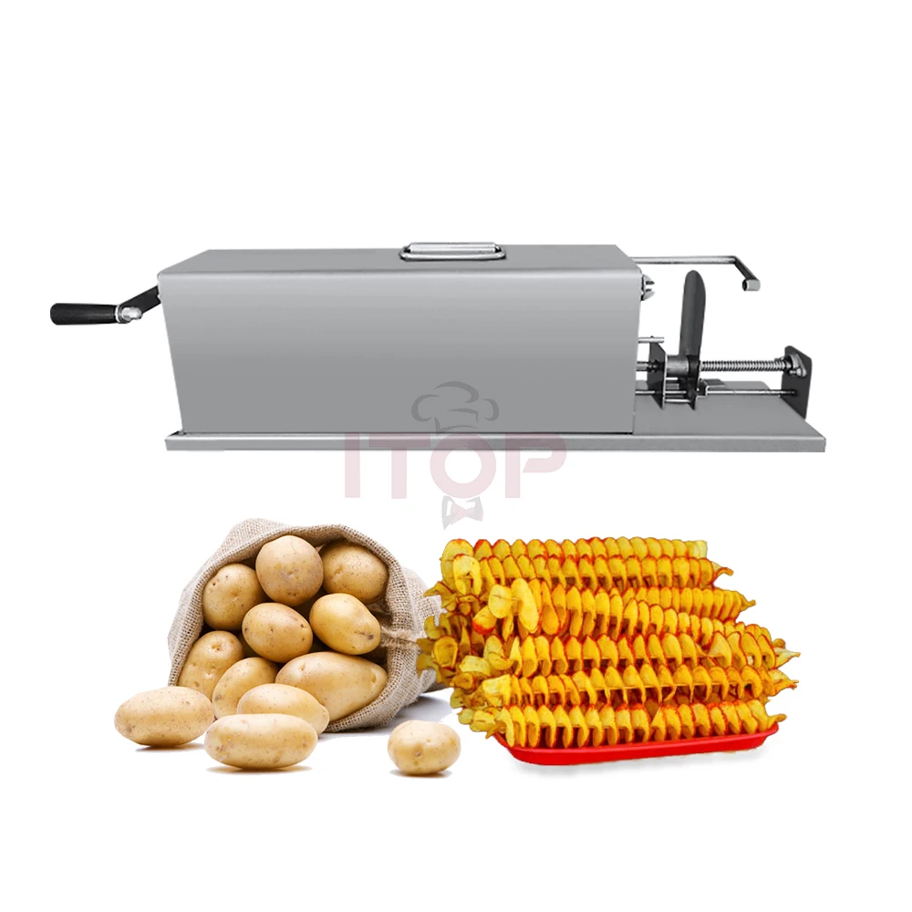 Snack Food Machines/potato Chips Twister Slicer Cutter/tornado Cutting Machine - Image 4