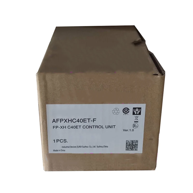 New Original FP-XHC40ET Panasonic FP-X series PLC controller, used for logic operation, sequence control and pulse motion positioning in small and medium industrial automation equipment.