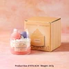 Mini Macaron Cream Cake Cup (Flavor: Peach Oolong)