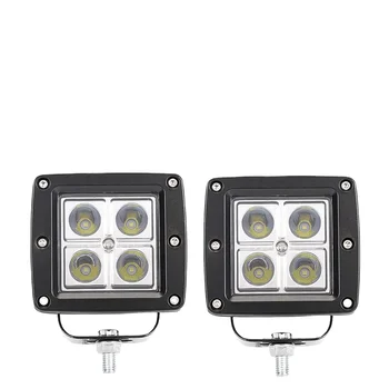 3 inch  auto lighting 12w fog truck light wholesale led work light for SUV cars  can am install  Car parts accessories