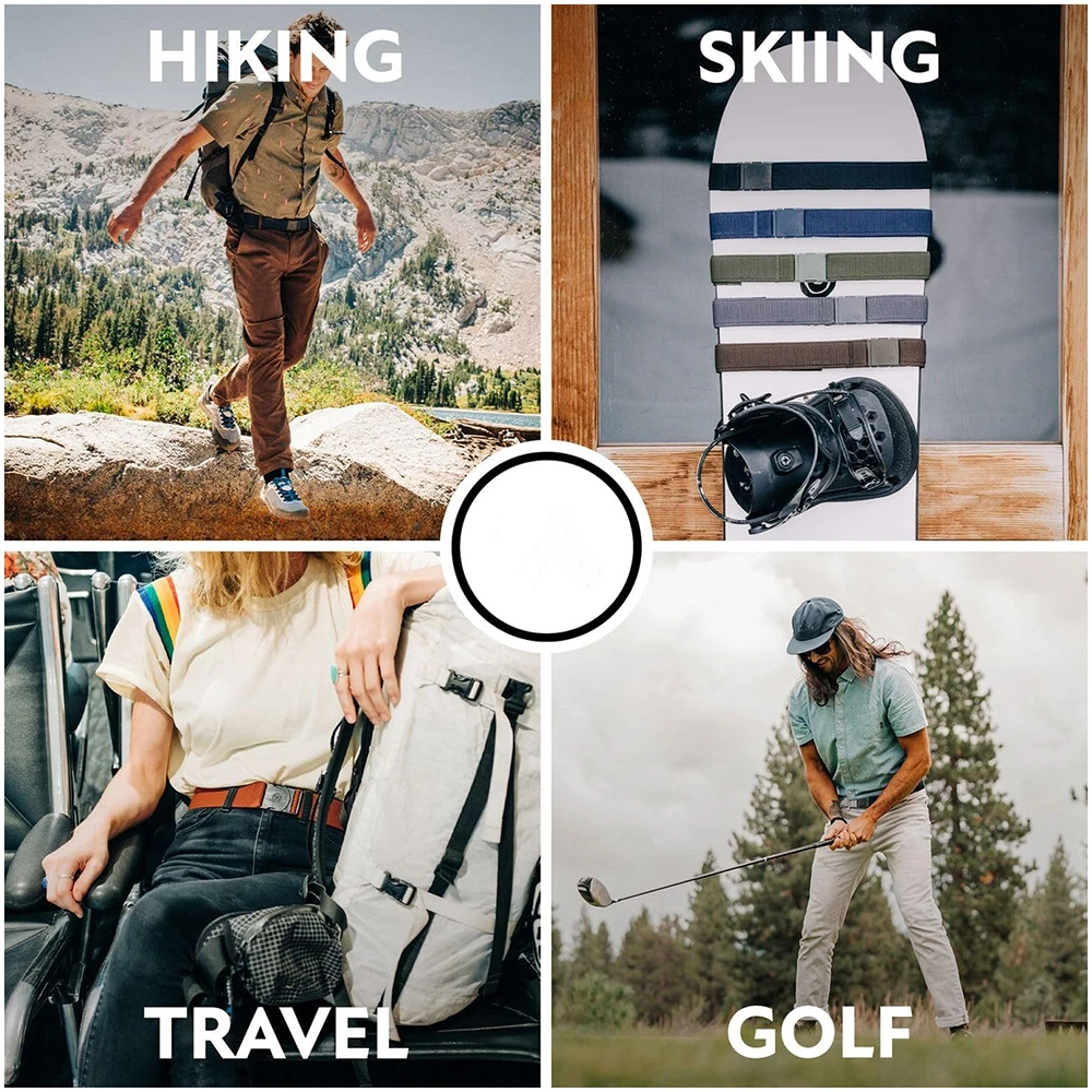 Breathable Men Multifunctional Rigger Nylon Web Work Belt with Quick Release Buckle Adjustable Tactical Belt