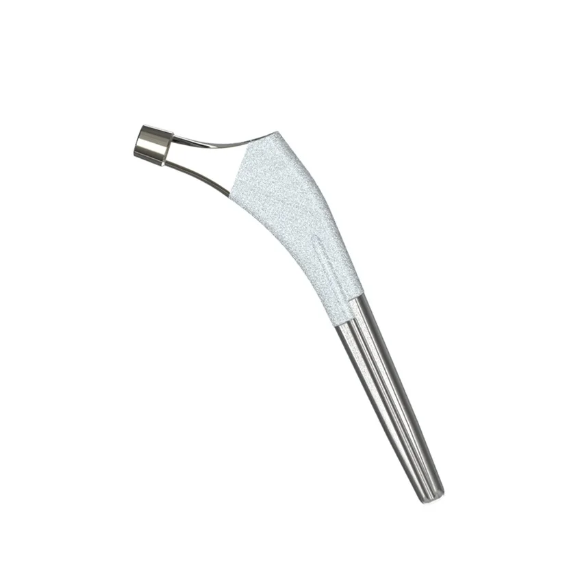 High Quality Titanium Artificial Hip Joint Prosthetic Orthopedic Implant Femoral Prothesis Stem Support for Hip Join