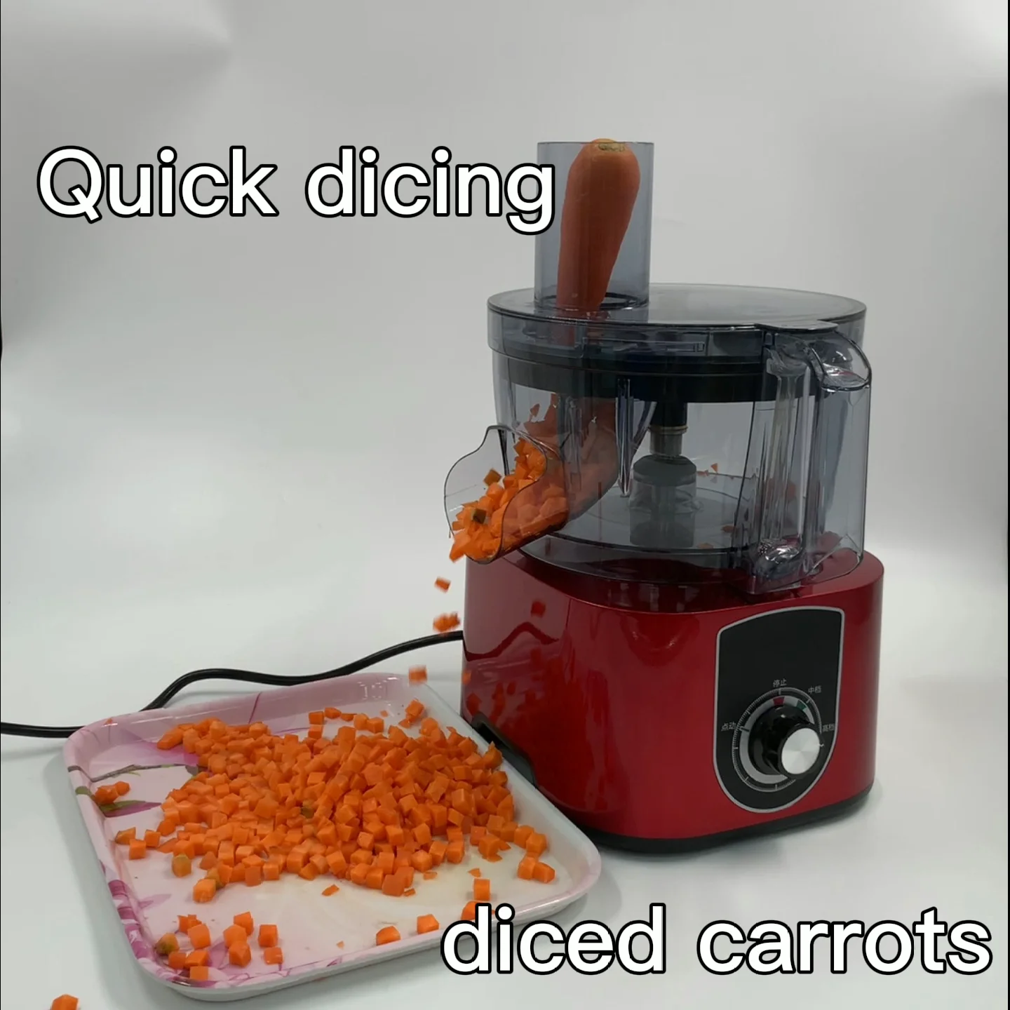 600w 60kg/30mins Automatic Vegetable Cutting Machine Dicing Machine