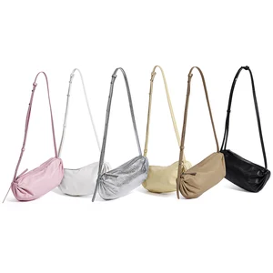 Custom Wholesale Genuine Leather Sling Fashion Mini Small Shoulder Crossbody Bag for Women