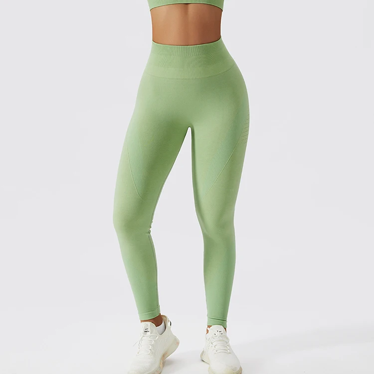 High Quality Custom Logo Butt Lift Leggings High Waisted Workout Gym