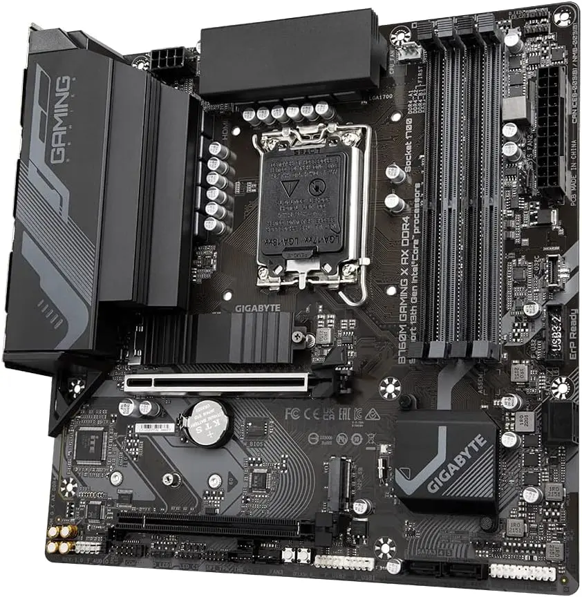 B760M Gaming X AX DDR4 LGA 1700 M-ATX 主板 4x 128GB 2x PCI-E X16 M.2 3x USB 3.2 Double Memory Channel 3
