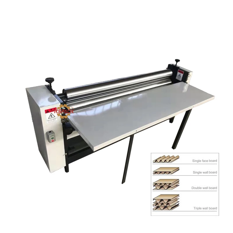 Semi Automatic Hard Cover Paper Board Glue Machine Hot Melt Pasting Gluing Machine