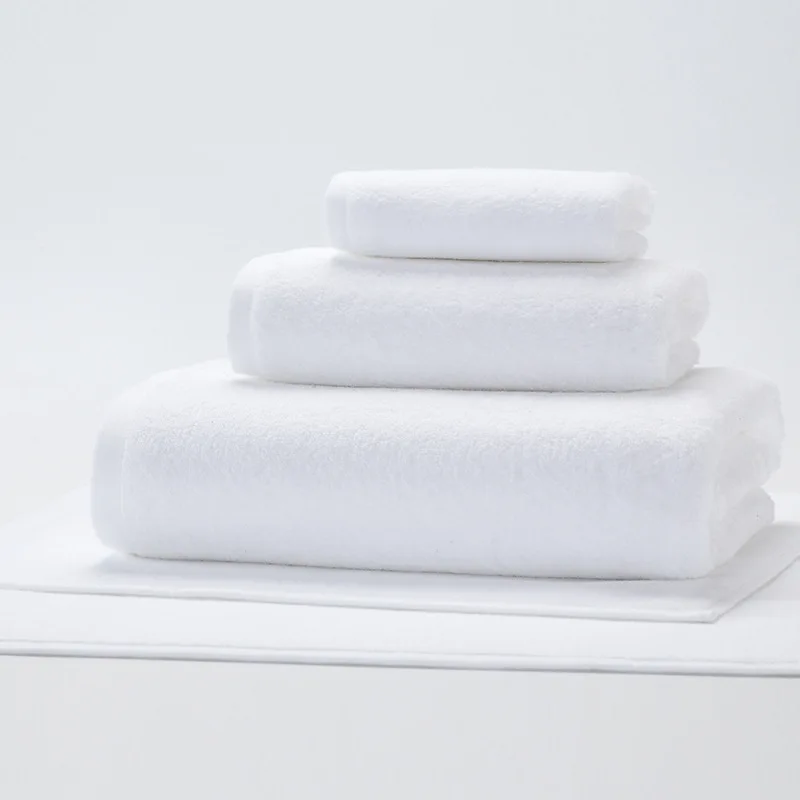 Cotton white hotel set Hotel Beauty Salon Bath Quick drying absorbent face towel Bath towel