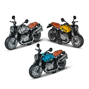 EPT Toys 1:12 Musical Die Cast Pull Back Motorcycle Car with Gearbox for Toys with Light