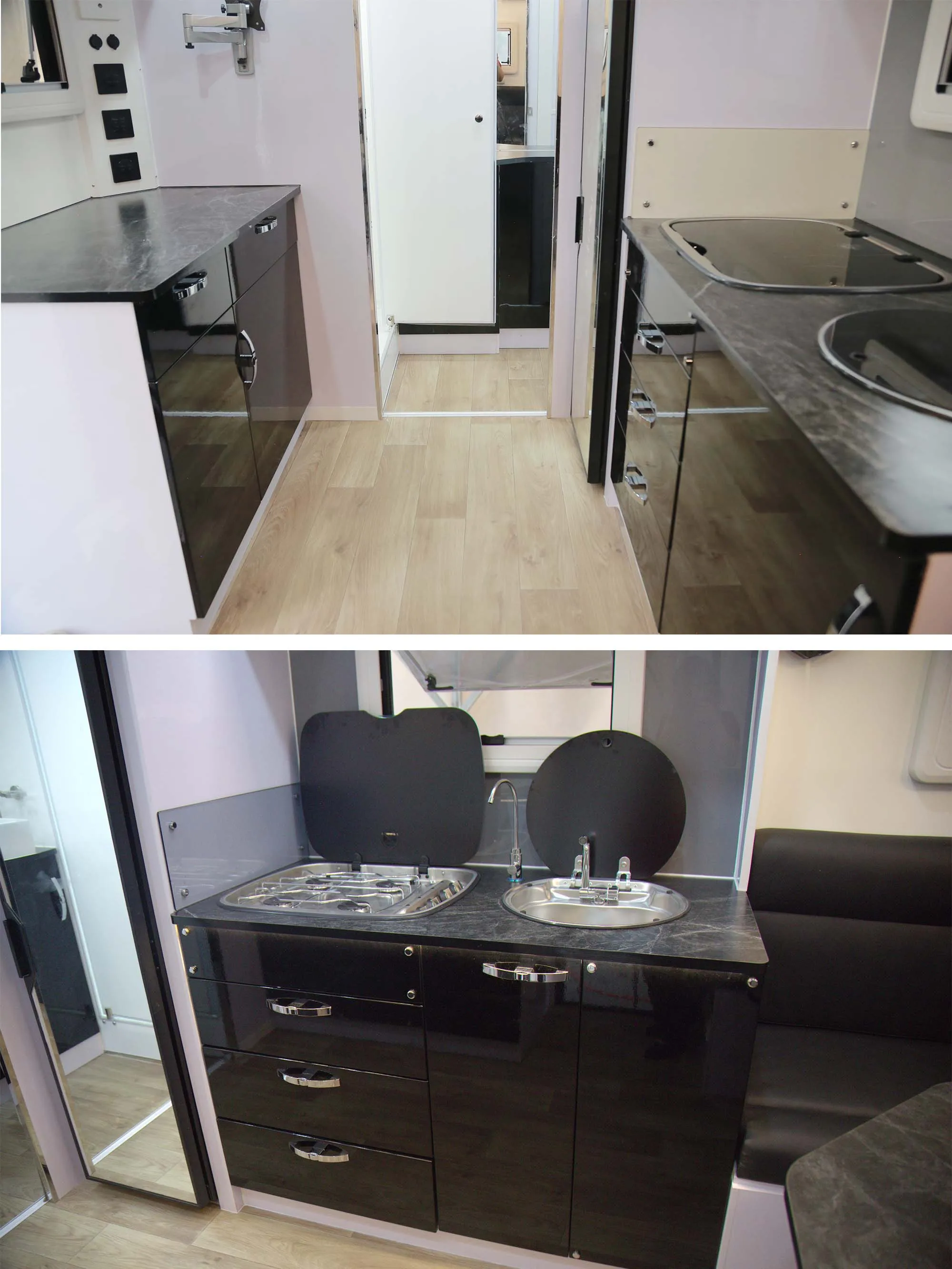 Ecocampor Camper Van For 4x4 Pickup Fiberglass Camper Truck Box Camper