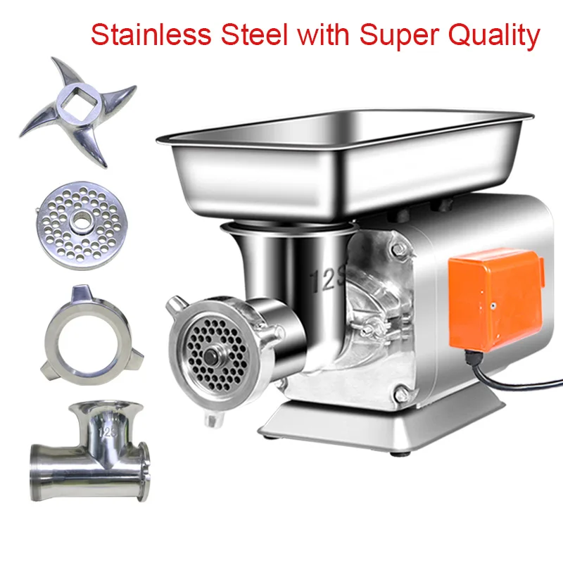 Powerful Motor Gear Reduction for Meat Grinders - No. 42 Meat Grinder Mixer Blender Set