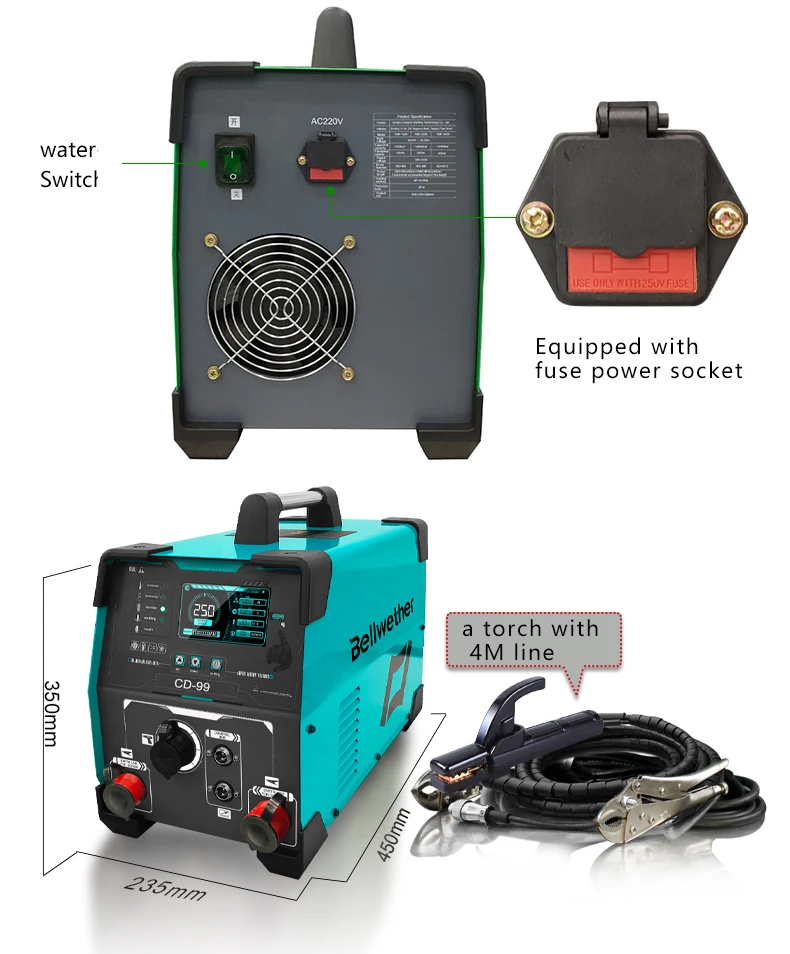 CD-99 Capacitor Discharge Inverter Stud Welding Machine - High ...