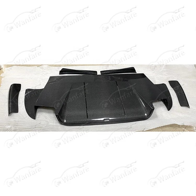 VRS STYLE CARBON FIBER REAR DIFFUSER for 2001-2007 MITSUBISHI EVOLUTION EVO 7-9 EVO 7 8 9