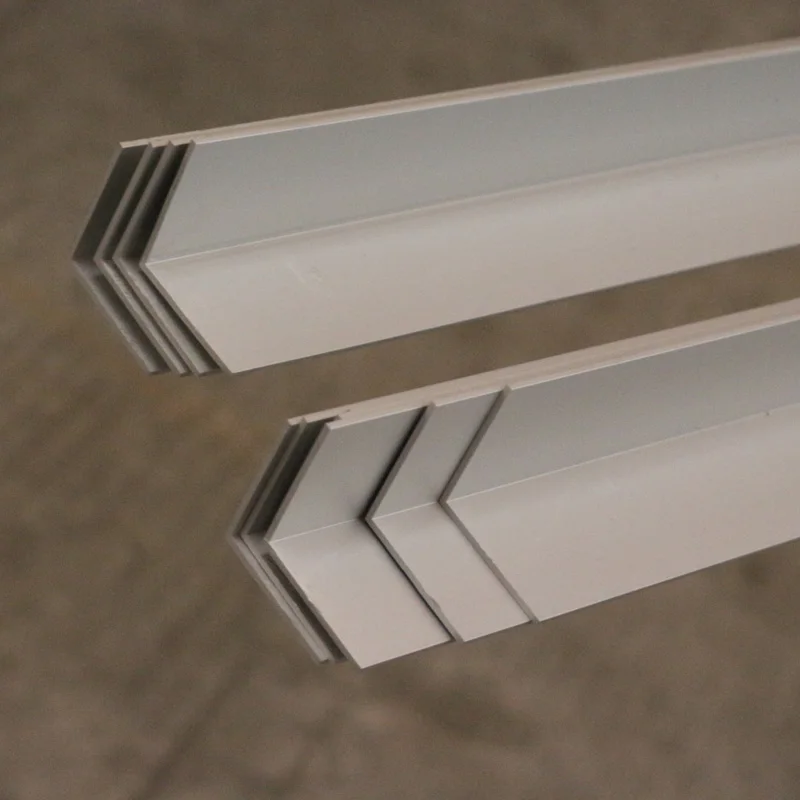 OEM 6063 Extruded Aluminium Angle bar Anodized Aluminium Angle Corner Joint