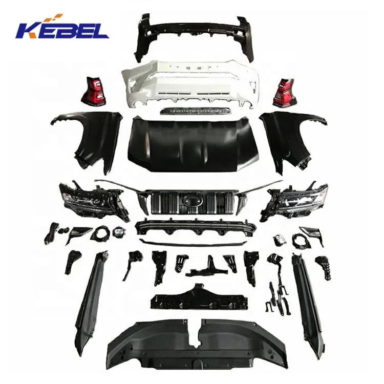 KEBEL High Quality Body Kits Car Bumper Front Set Good Price Front Bumper Set for Toyota Land Cruiser Prado 2018