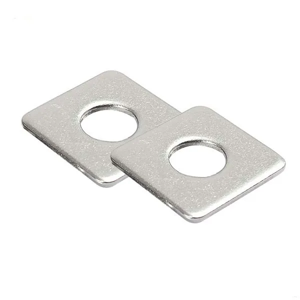 Wholesale Non-Standard Brass Copper Aluminium Stainless steel Metal square Plate gasket flat Square Washers manufacturer