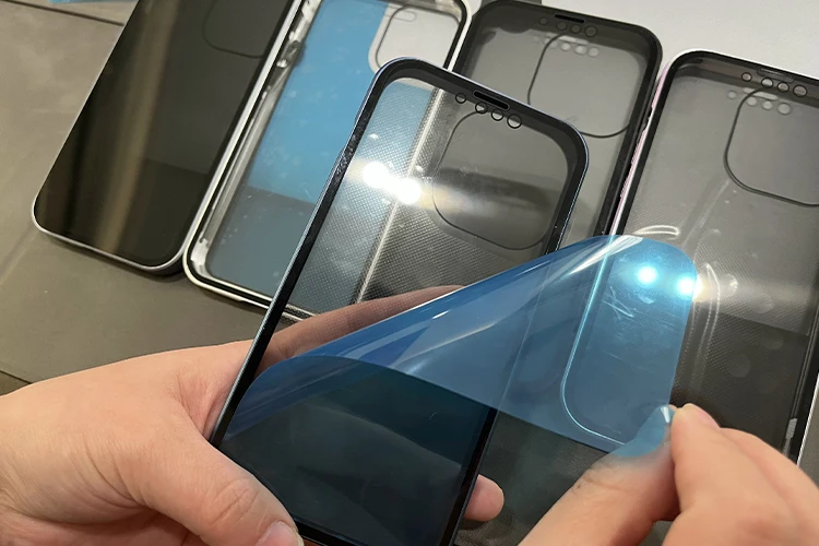 Mobile Screen Protector Clear 360 Privacy Tempered Glass Anti