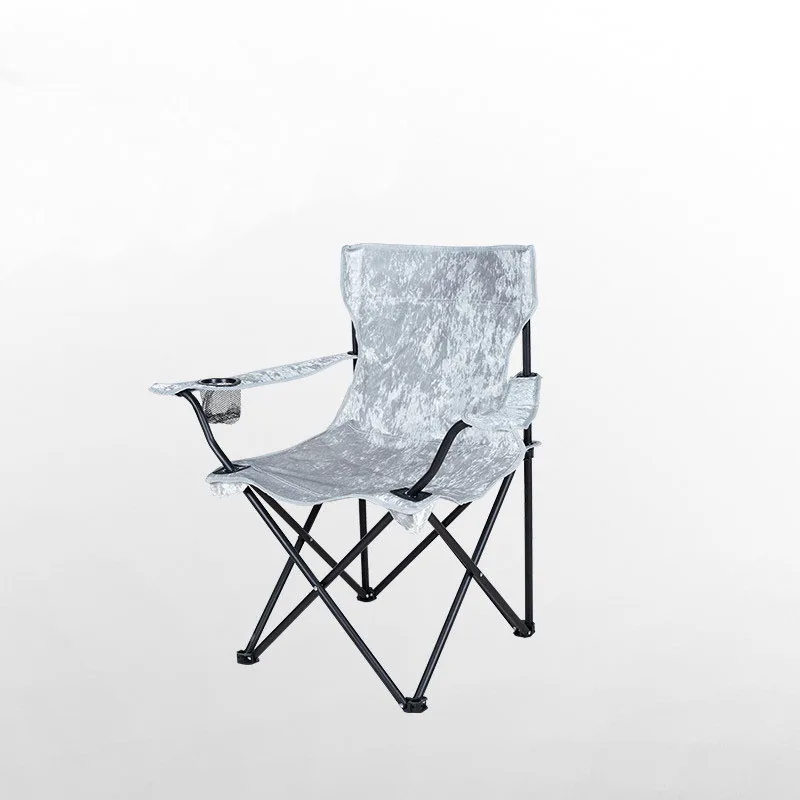 Custom Logo Outdoor Leisure Sturdy Aluminum Frame Foldable Camping