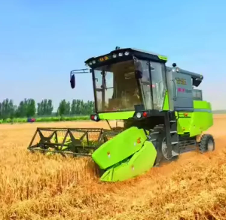 Top Brand agricultural machinery 190hp combine harvester TE100 with spare parts for sale factory