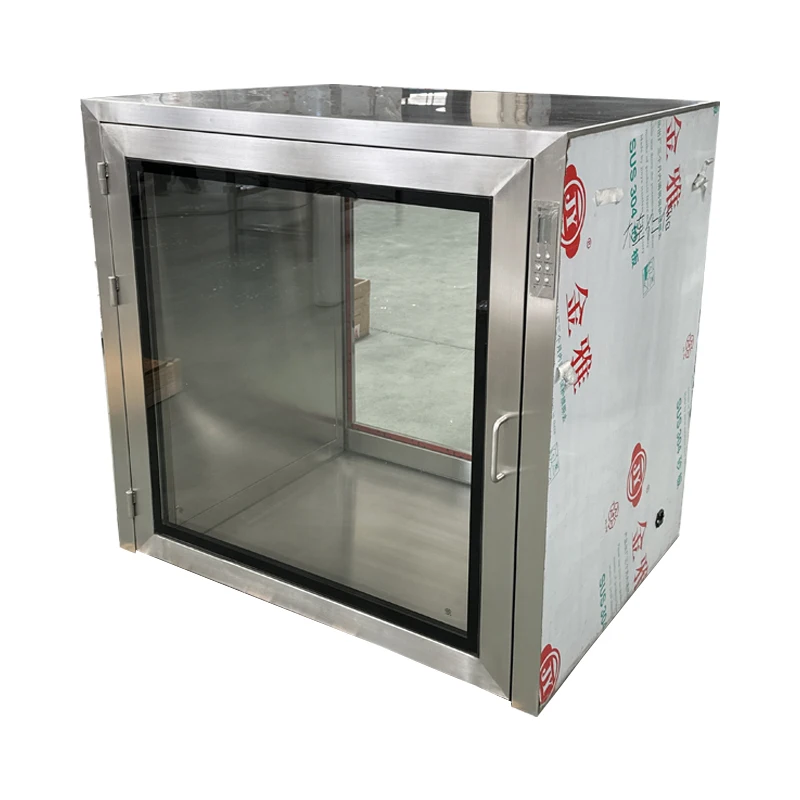 Class 100 Stainless Steel Clean Room Use Static Pass Box