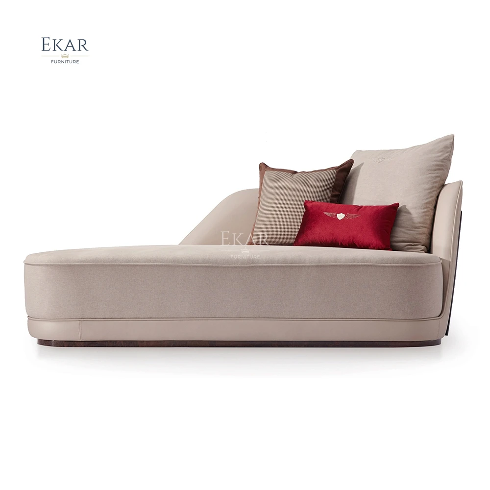 EKAR FURNITURE high end design couch import fabric&leather living room sofa