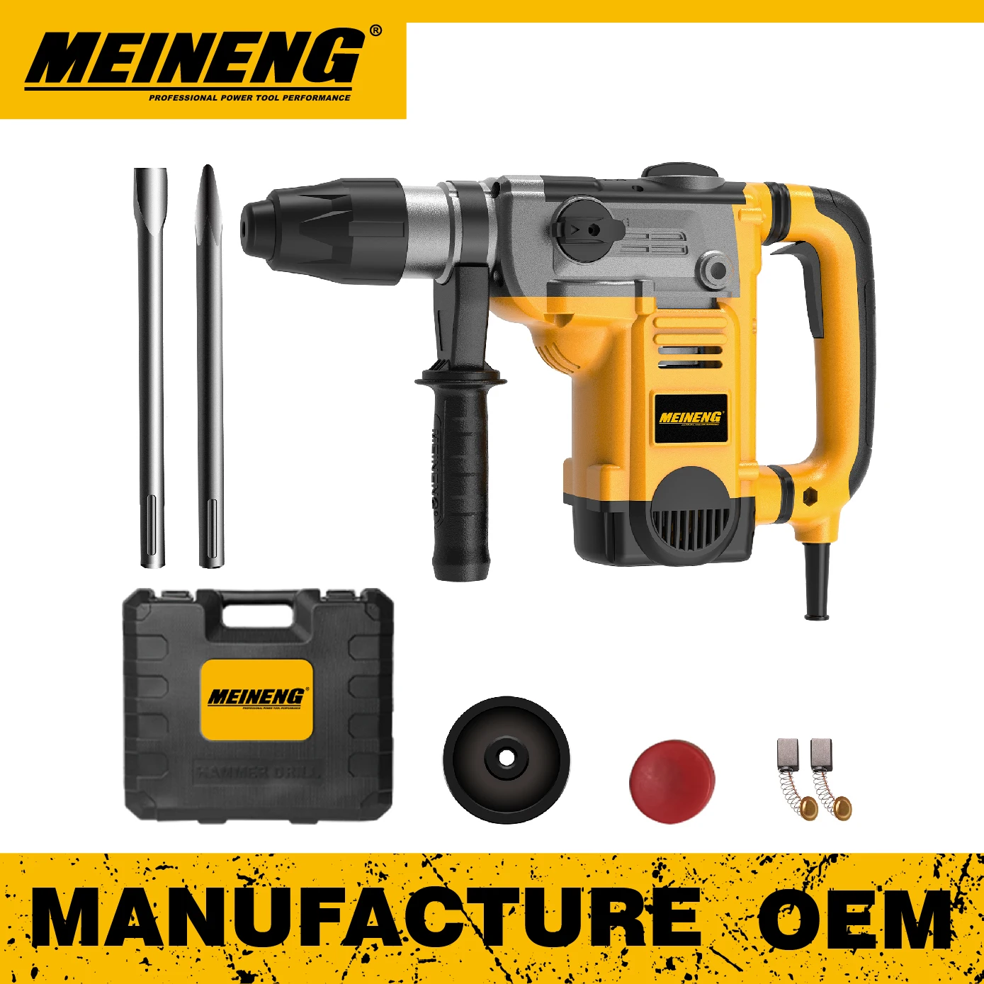 3015 Multifunctional Use Hammer Power Tools Concrete Breaker Demolition Electric  Hammer Drill