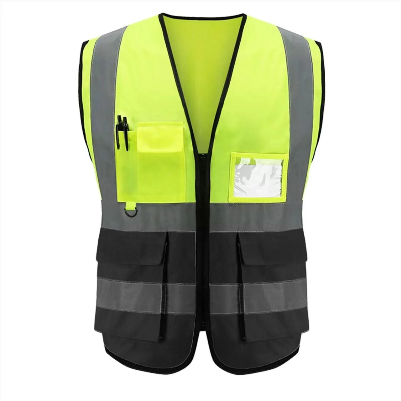 Most Durable Outdoor Protective Motorcycle Construction Warning Jacket Two Tone Clothes Men Reflective Safety Vest For Worker - Buy High Visibility Security Work Reflective Vest Construction Polyester Fabric Safety Jacket Logo Customized With Pockets Airport Mesh Polyester Safety Vest Ce En20471 Green Orange Blue Navy Yellow Red Traffic Construction Safety Reflective Vest Professional Factory Custom Logo Ce Construction Safety Running Vest High Visibility Reflective Security Engineer Mesh Jacket Product on Alibaba.com