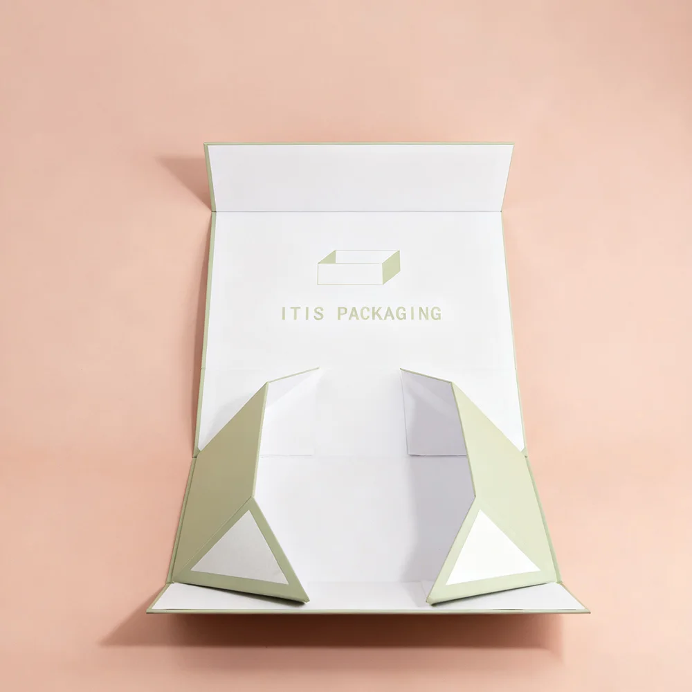 Luxury Socks Gift Box | Custom Coated Paper Magnetic Folding | Eco-Friendly Carry Handle Box with Embossed Design & Special Offer