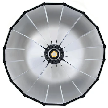 TRIOPO 70/90/120cm Parabolic Softbox Bowens Mount Soft Boxes with Honeycomb Grid for Godox SL60w Bowens Mount Lights product image
