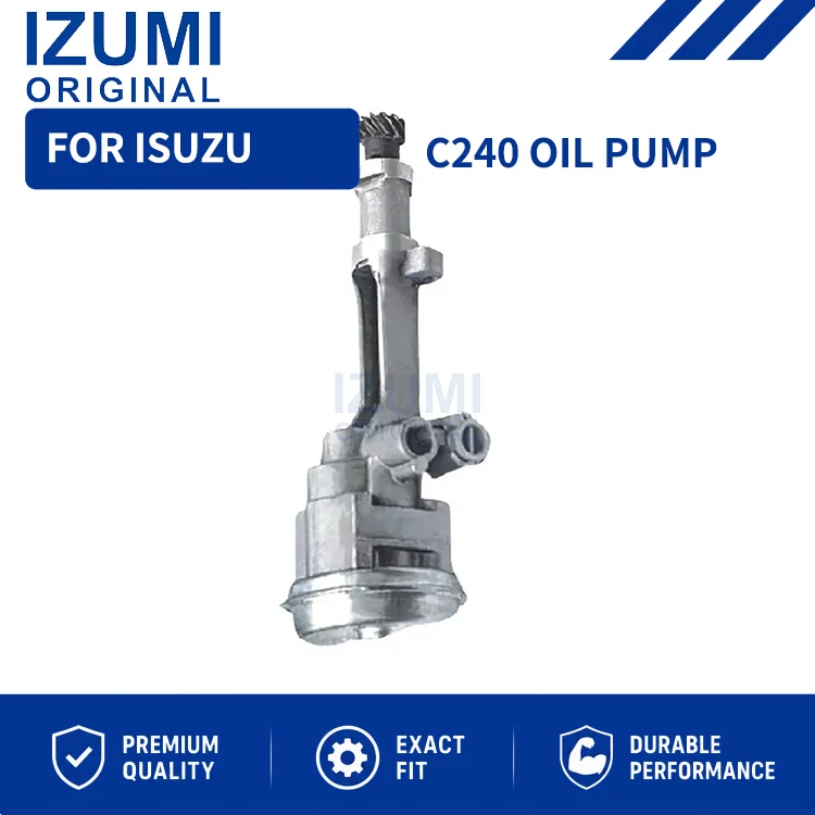 IZUMI ORIGINAL C240 9-13100-801-4 5-13100-126-1 Oil Pump diesel engine parts for Isuzu Excavators Loaders