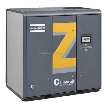 Atlas-Copco ZE/ZA VSD Low Pressure Oil-Free Rotary Screw Air Compressors 1-4 Bar Energy-Efficient Industrial Air Solutions Pump