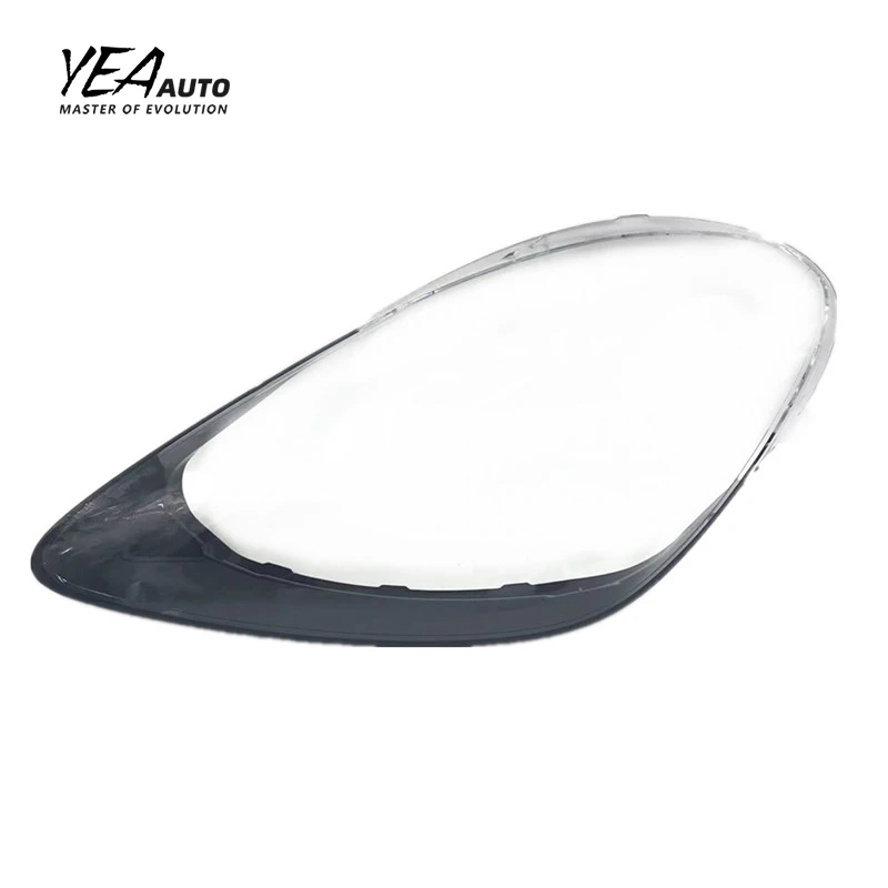 product replacement car headlight glass lampshade cover lens lamp for porsche cayenne s gts 2018   2021 coupe headlamp shade lens cover-33