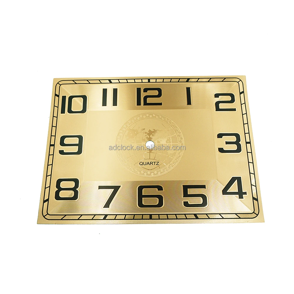 Antique Square Clock Face Diy Wall Clock Part Elegant Diy Accessories