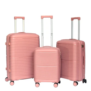 Factory Suitcases  PP Travel Bags Suitcase  for Men and Women's Kids Family Trolley Luggage Set