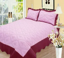 Стеганые Пододеяльники в Корейском стиле сделанные на заказ из китайского шелка высококачественное одеяло 3 предметов для кровати большого