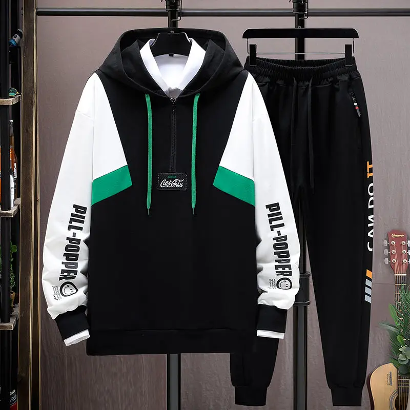 High Quality Sublimation Blanks Hoodie Set Cotton 100% Polyester Custom ...