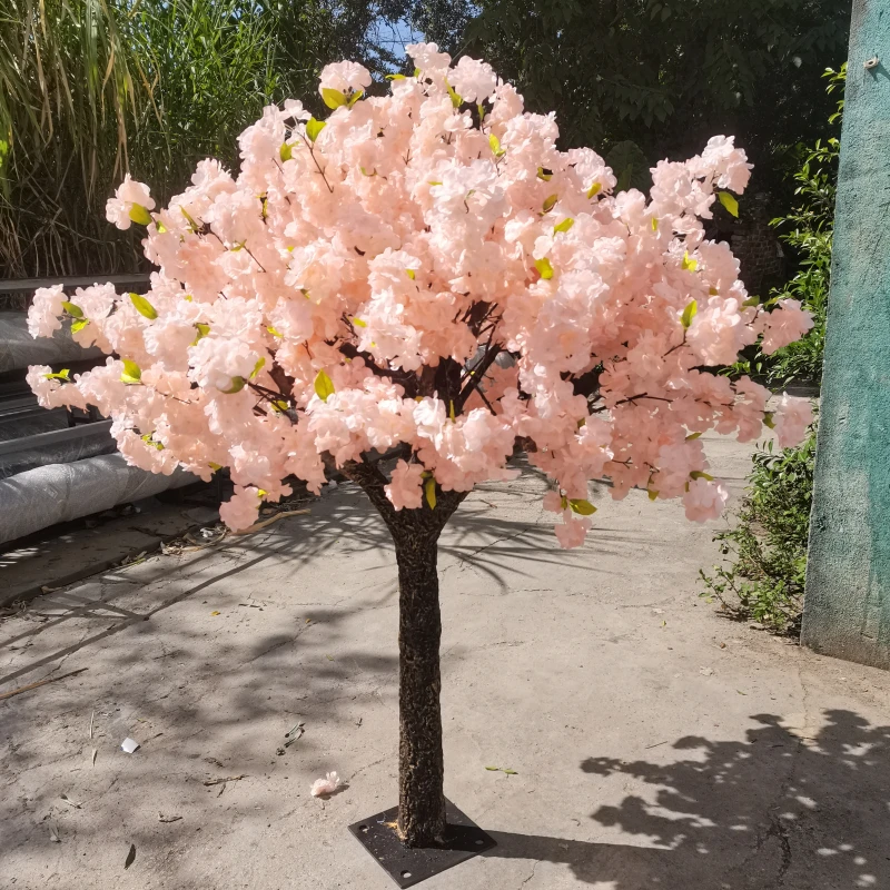4m Simulated Cherry Trees Silk Flower Artificial Cherry Blossom Tree For Wedding Shopping Mall